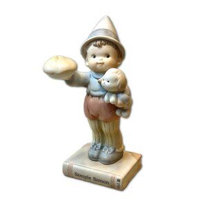 1992 Enesco Simple Simon Once Upon A Fairy Tale Porcelain Figurine Limited Editi